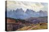 Spain, Montserrat 1906-A Wallace Rimington-Stretched Canvas