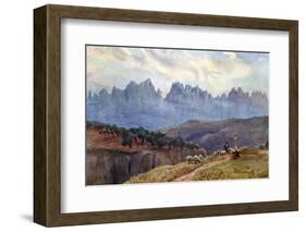 Spain, Montserrat 1906-A Wallace Rimington-Framed Photographic Print