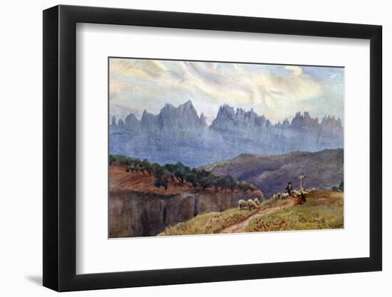 Spain, Montserrat 1906-A Wallace Rimington-Framed Photographic Print