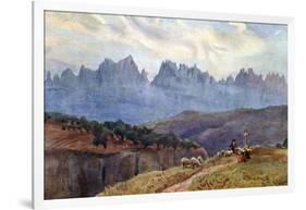Spain, Montserrat 1906-A Wallace Rimington-Framed Photographic Print