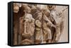 Spain, Navarre, Ujue, Church of Santa Maria, Architectural Detail-null-Framed Stretched Canvas