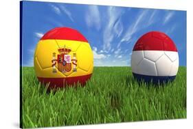 Spain-Netherlands-mhristov-Stretched Canvas