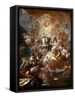 Spain Pays Homage to Religion and to the Church, 1759-Corrado Giaquinto-Framed Stretched Canvas