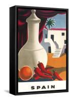 Spain Peppers-null-Framed Stretched Canvas