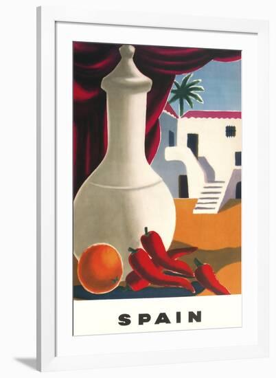 Spain Peppers-null-Framed Giclee Print