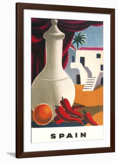 Spain Peppers-null-Framed Giclee Print