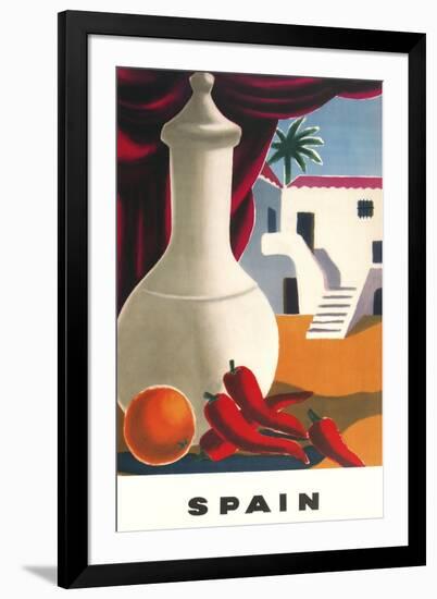 Spain Peppers-null-Framed Giclee Print