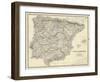 Spain, Portugal, c.1861-Alexander Keith Johnston-Framed Art Print