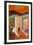 Spain Poster-Bernard Villemot-Framed Giclee Print