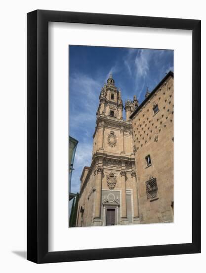 Spain, Salamanca, Clergy, University of Salamanca and House of Shells-Jim Engelbrecht-Framed Photographic Print