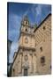 Spain, Salamanca, Clergy, University of Salamanca and House of Shells-Jim Engelbrecht-Stretched Canvas