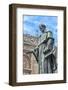 Spain, Salamanca, Frei Luis de Leon in Courtyard of the Clergy-Lisa S. Engelbrecht-Framed Photographic Print