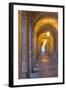 Spain, Santiago. Archways and Door Near the Main Square of Cathedral Santiago De Compostela-Emily Wilson-Framed Photographic Print