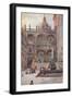 Spain, Santiago Compostel-A Wallace Rimington-Framed Art Print