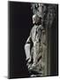 Spain, Santiago De Compostela, Figure of St James from Door of Glory in Cathedral-null-Mounted Premium Giclee Print