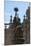 Spain, Santiago de Compostella, Cathedral of Santiago de Compostella, Southern Facade, Fountain Top-Samuel Magal-Mounted Photographic Print