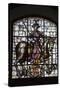 Spain, Segovia, Alcazar, Stained Glass Window, Knight on Horseback-Samuel Magal-Stretched Canvas