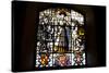 Spain, Segovia, Alcazar, Stained Glass Window, Medieval Lady-Samuel Magal-Stretched Canvas