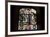 Spain, Segovia, Alcazar, Stained Glass Window, Medieval Lady-Samuel Magal-Framed Photographic Print