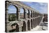 Spain, Segovia, Aqueduct-Samuel Magal-Stretched Canvas