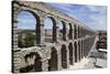 Spain, Segovia, Aqueduct-Samuel Magal-Stretched Canvas