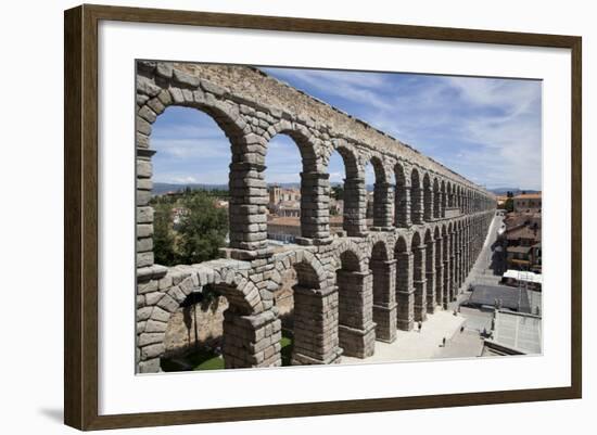 Spain, Segovia, Aqueduct-Samuel Magal-Framed Photographic Print