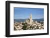 Spain, Segovia, General View and Segovia Cathedral-Samuel Magal-Framed Photographic Print