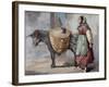 Spain, Seller of Sand-null-Framed Giclee Print