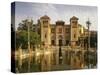 Spain, Sevilla, Palacio Mudejar-Thonig-Stretched Canvas