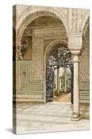Spain - Seville - Casa Pilatos Palace Entrance-null-Stretched Canvas