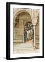 Spain - Seville - Casa Pilatos Palace Entrance-null-Framed Art Print