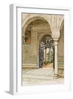 Spain - Seville - Casa Pilatos Palace Entrance-null-Framed Art Print