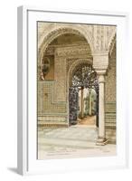 Spain - Seville - Casa Pilatos Palace Entrance-null-Framed Art Print