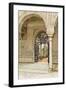 Spain - Seville - Casa Pilatos Palace Entrance-null-Framed Art Print