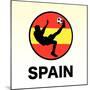 Spain Soccer-null-Mounted Giclee Print