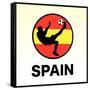 Spain Soccer-null-Framed Stretched Canvas