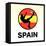 Spain Soccer-null-Framed Stretched Canvas