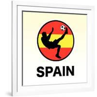 Spain Soccer-null-Framed Giclee Print