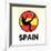 Spain Soccer-null-Framed Giclee Print