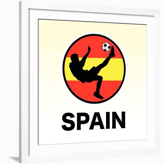 Spain Soccer-null-Framed Giclee Print