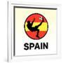 Spain Soccer-null-Framed Giclee Print