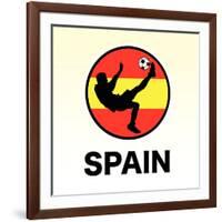 Spain Soccer-null-Framed Giclee Print