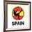 Spain Soccer-null-Framed Giclee Print