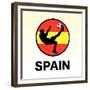 Spain Soccer-null-Framed Giclee Print