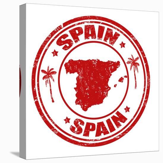 Spain Stamp-radubalint-Stretched Canvas