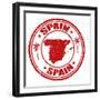 Spain Stamp-radubalint-Framed Premium Giclee Print