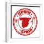 Spain Stamp-radubalint-Framed Premium Giclee Print