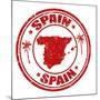 Spain Stamp-radubalint-Mounted Art Print