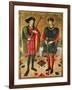 Spain, Terrassa, Church of Santa Maria D'Egara, Altarpiece of St Abdon and St Senen, 1459-1460-Jaume Huguet-Framed Giclee Print