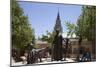 Spain, Toledo, Bronze Statue-Samuel Magal-Mounted Photographic Print